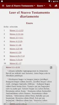 Capanahua - Biblia android App screenshot 3